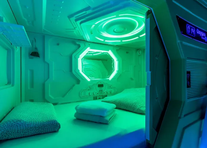 Oxygen Hostel Capsula Madrid
